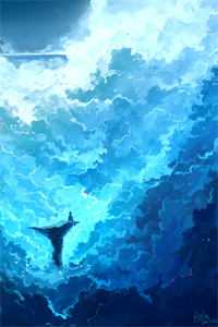 谎似浮沫，爱沉深海